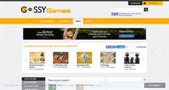 Desktop Screenshot of gossygames.fr